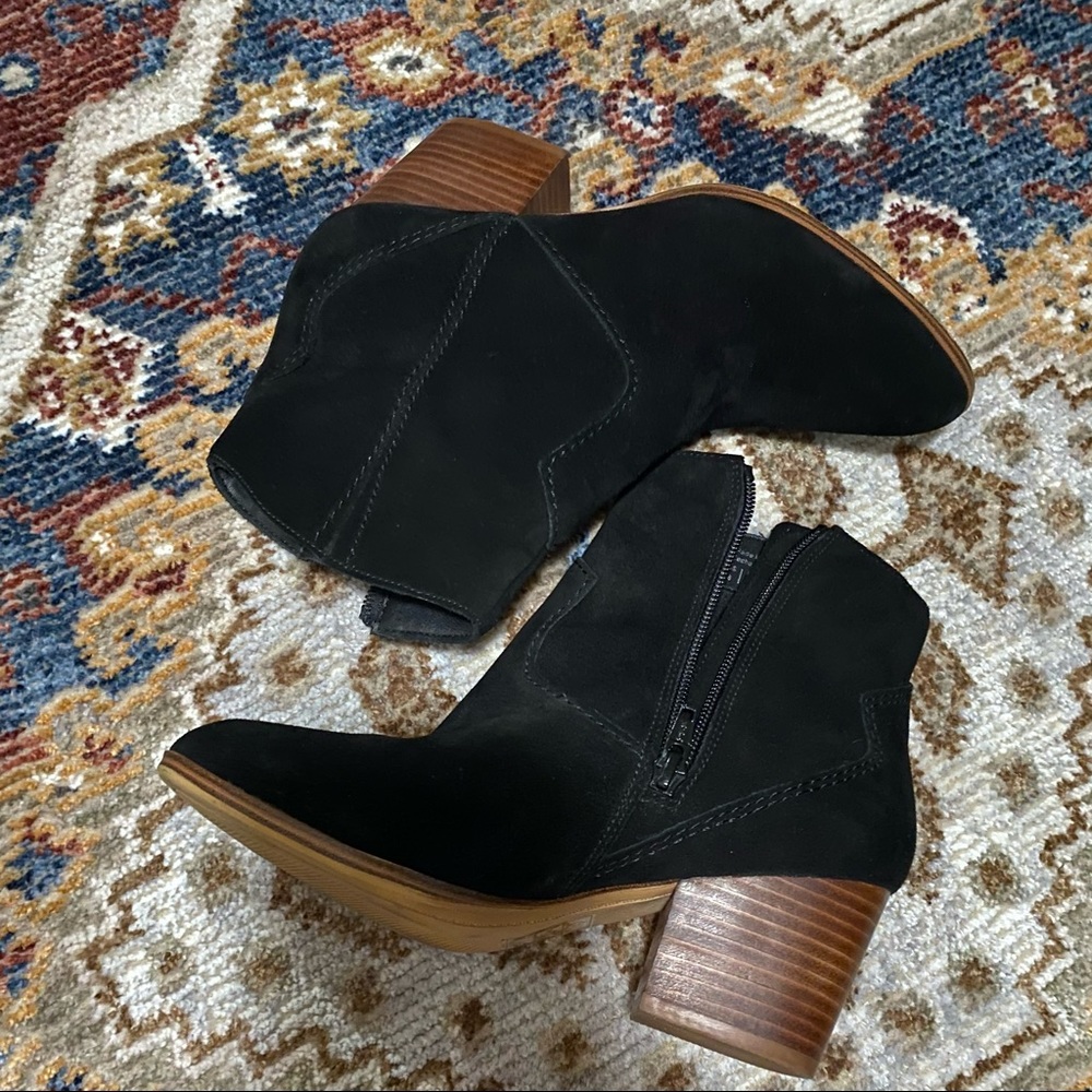Black aldo booties